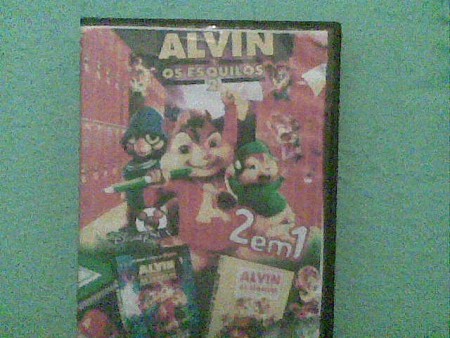 DVD ALVIM E OS ESQUILOS 2 EM 1